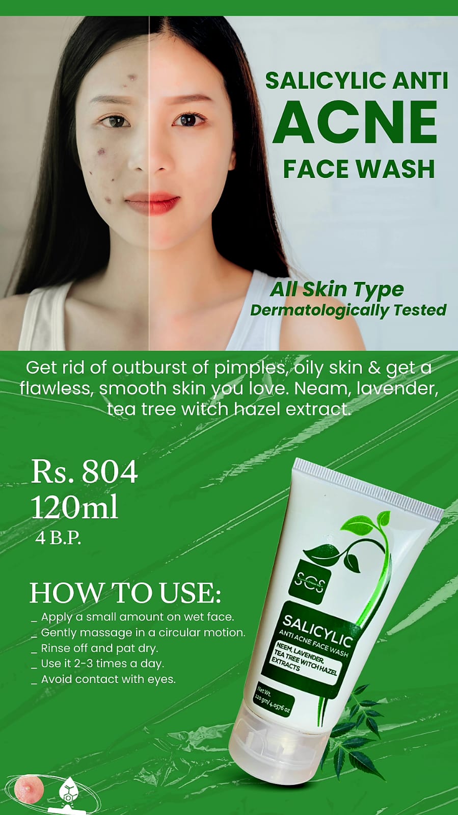Anti Acne Facewash
