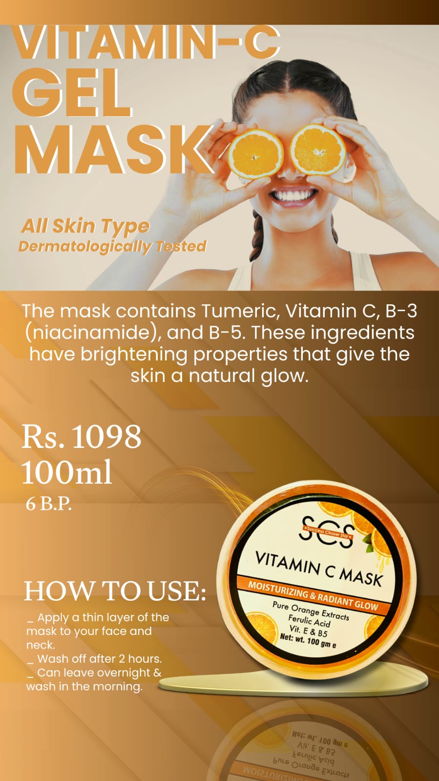 Vitamin C-Gel Mask