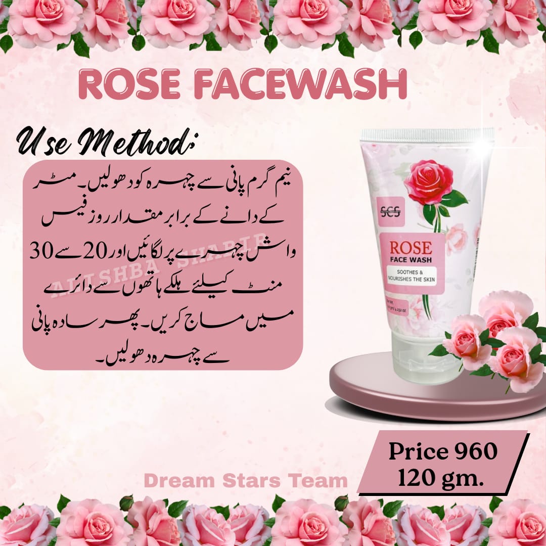 Rose Facewash
