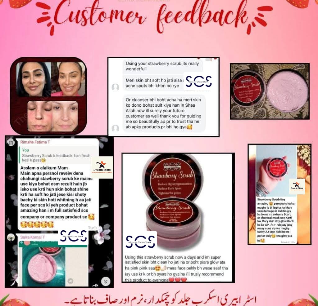 Strawberry Scrub